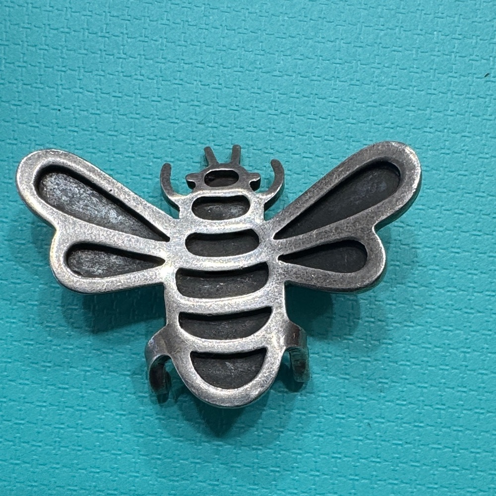 Silver Bumble Bee brooch